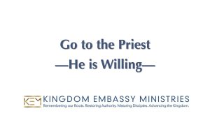 Leviticus 12-15 | Go to the Priest - He is Willing