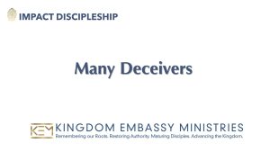 Many Deceivers | II John