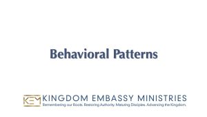 2021-11-12 | Genesis 28-32 | Behavioral Patterns