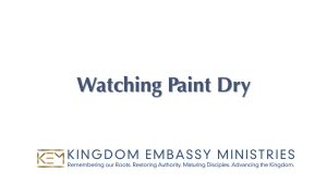 2022-01-28 | Exodus 21-24 | Watching Paint Dry