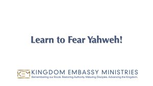 2022-04-22 | Deuteronomy 14-16 | Learn to Fear Yahweh