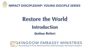 2023-10-14 | Restore the World | Introduction | Joshua Beiter