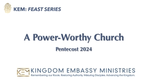 2024-06-07 | Pentecost 2024 | A Power Worthy Church