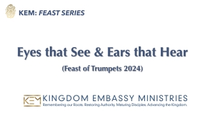 2024-10-04 | Leviticus 23:23-25 | Eyes that See and Ears that Hear Feast of Trumpets 2024