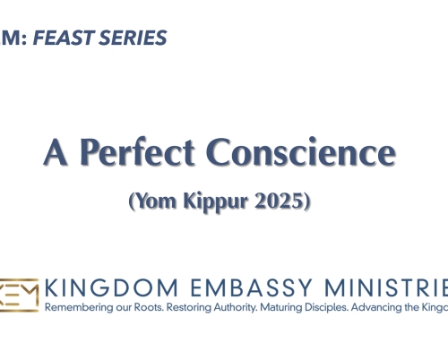 2025-09-26 | Leviticus 16 | Yom Kippur 2025 | A Perfect Conscience