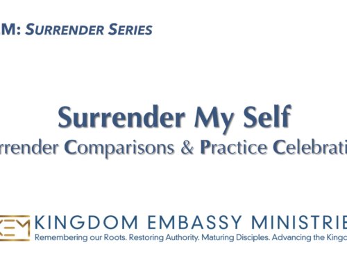 2025-12-26 | Surrender My Self: Surrender Comparisons and Practice Celebration