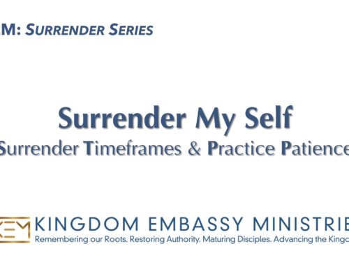 2026-01-02 | Surrender My-Self: Surrender Timeframes and Practice Patience