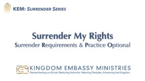 2026-01-23 | Surrender My Rights: Surrender Requirements and Practice Optional