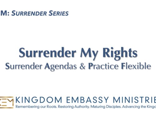 2026-01-30 | Surrender My Rights: Surrender Agendas and Practice Flexible