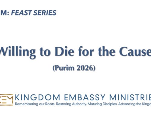 2026-02-27 | Esther1:10 | Purim 2026 | Willing to Die for the Cause