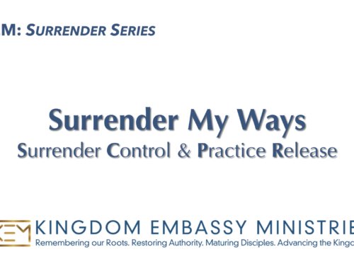 2026-03-06 | Surrender My Ways: Surrender Control & Practice Release
