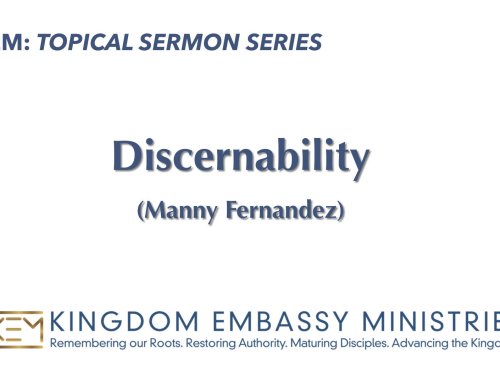 2026-03-26 | Discernability | Manny Fernandez