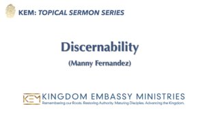 2026-04-03 | Discernability | Manny Fernandez