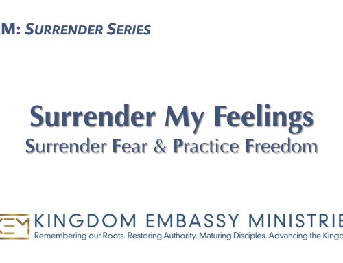 2026-05-08 | Surrender My Feelings: Surrender Fear & Practice Freedom
