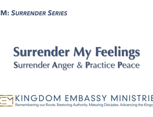 2026-05-29 | Surrender My Feelings: Surrender Anger and Practice Peace