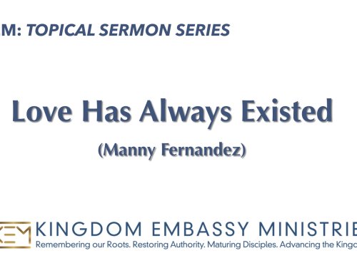 2026-06-26 | Love Has Always Existed | Manny Fernandez